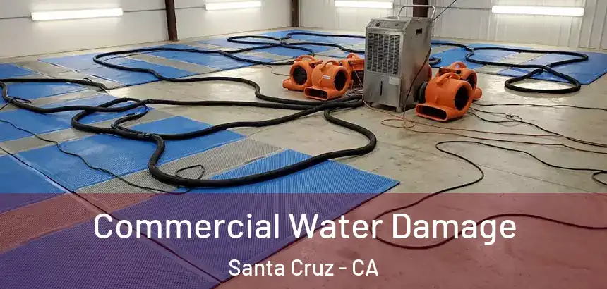 Commercial Water Damage Santa Cruz - CA